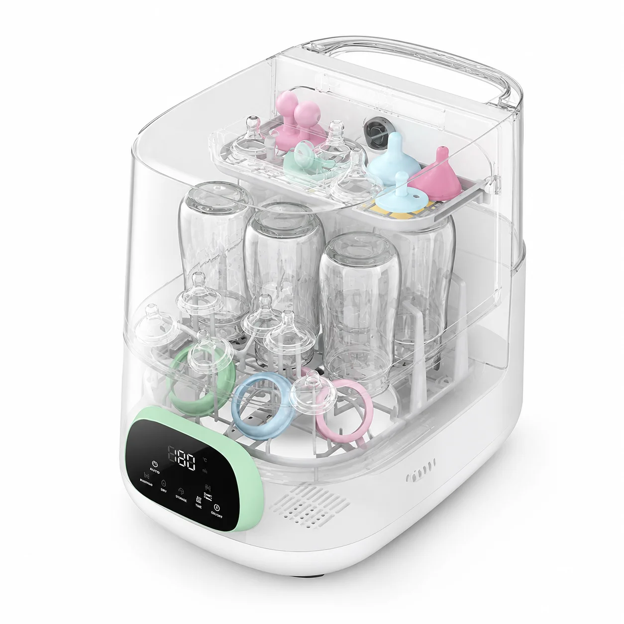 4-in-1 Baby Bottle Washer, Sterilizer, Clean/Dryer - Image 1