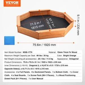 Sandbox with Cover and 4 Corner Seating - Thumbnail Image 5