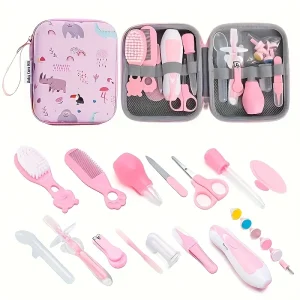 14pcs Healthcare & Grooming Kit with Portable Case - Thumbnail Image 2