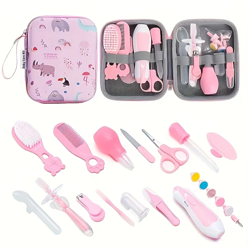 14pcs Healthcare & Grooming Kit with Portable Case - Image 2