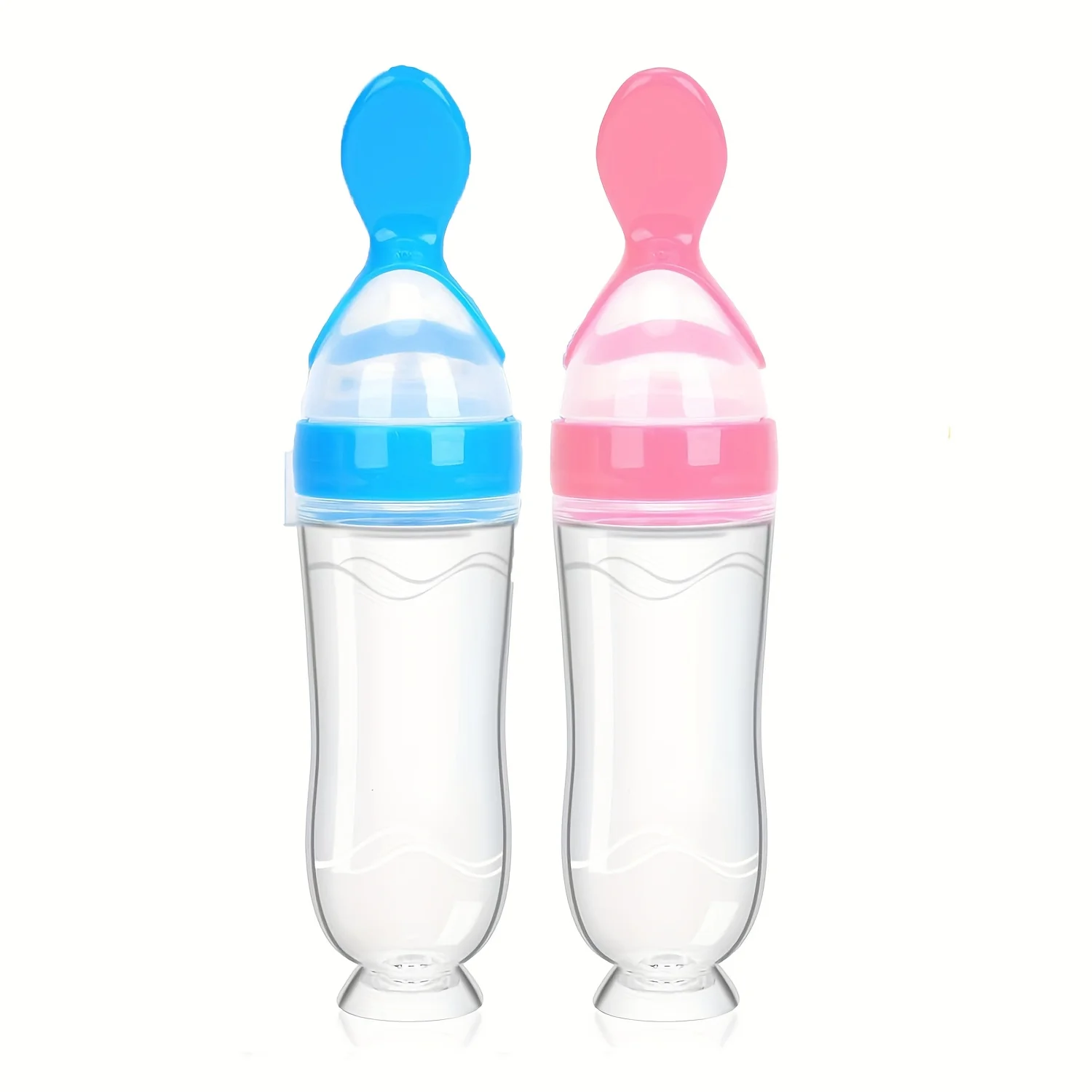 3 oz Silicone Baby Spoon Feeder Bottle - Image 4