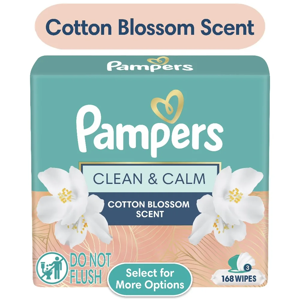 168ct Baby Wipes, Sensitive Skin - Image 1