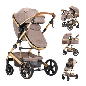 2-in-1 Reversible High Landscape Baby Stroller - Thumbnail Image 4