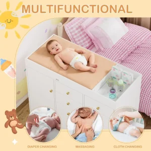 Classic Baby Multi functional  Nursery Dresser - Thumbnail Image 3