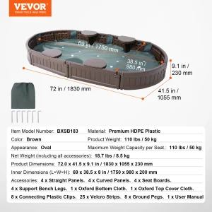 Sandbox with Cover and 4 Corner Seating - Thumbnail Image 6
