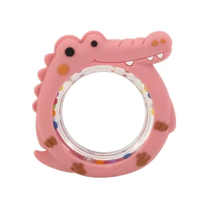 Crocodile Baby Teething Rattle Toy Set – 4 Pack - Thumbnail Image 2